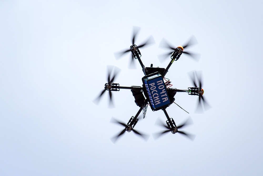 В будущем около 80% грузов будут доставляться дронами