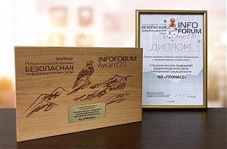 АО «ГЛОНАСС» – лауреат Национальной премии «Безопасная информационная среда»